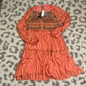 Lovely boho embroidered dress
